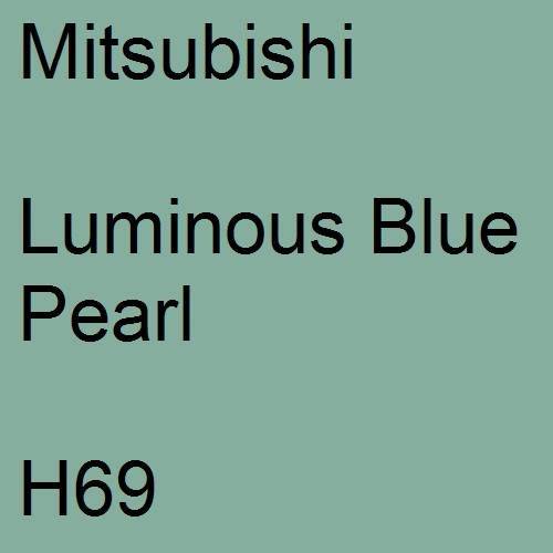 Mitsubishi, Luminous Blue Pearl, H69.